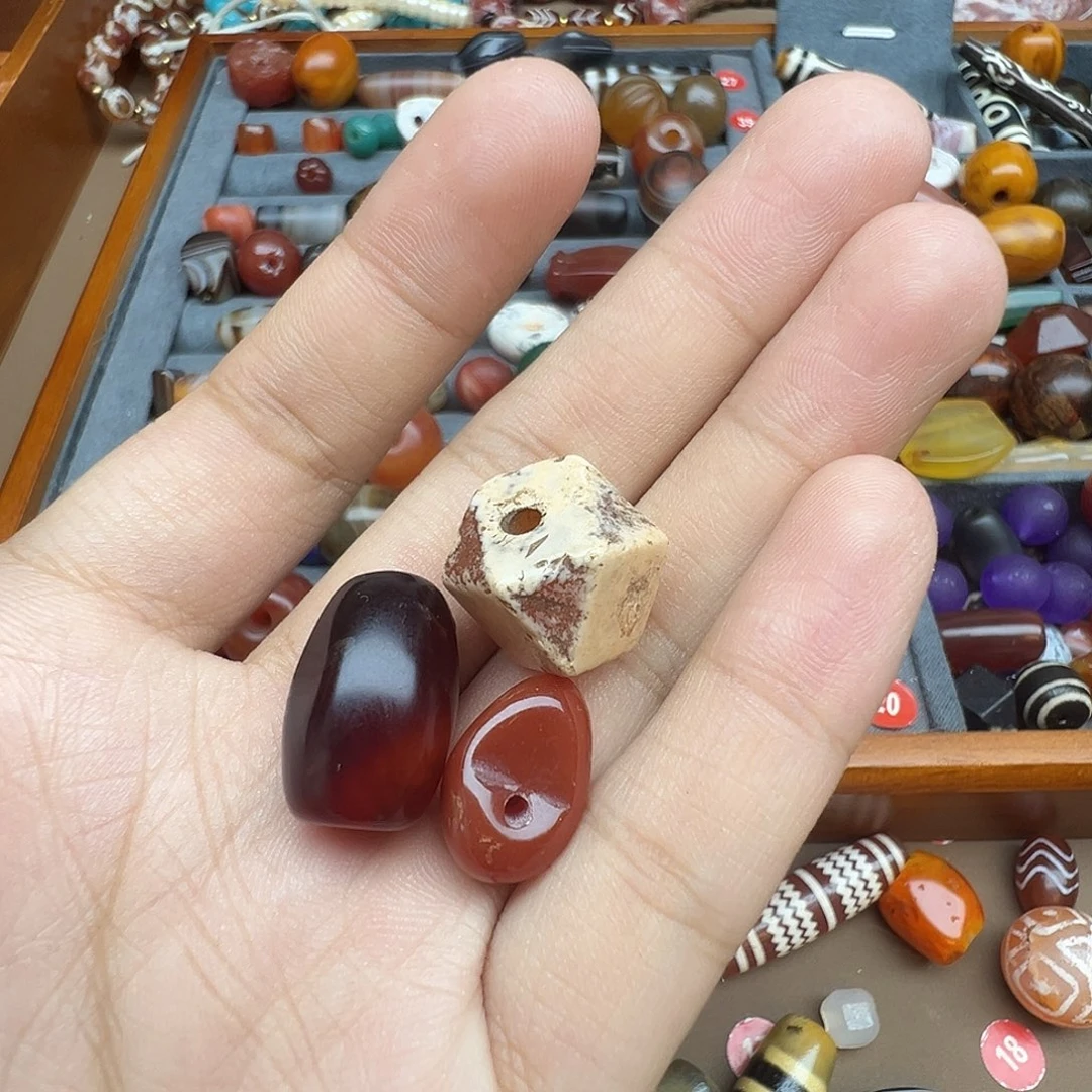 未镶嵌玛瑙/玉髓珠宝半成品