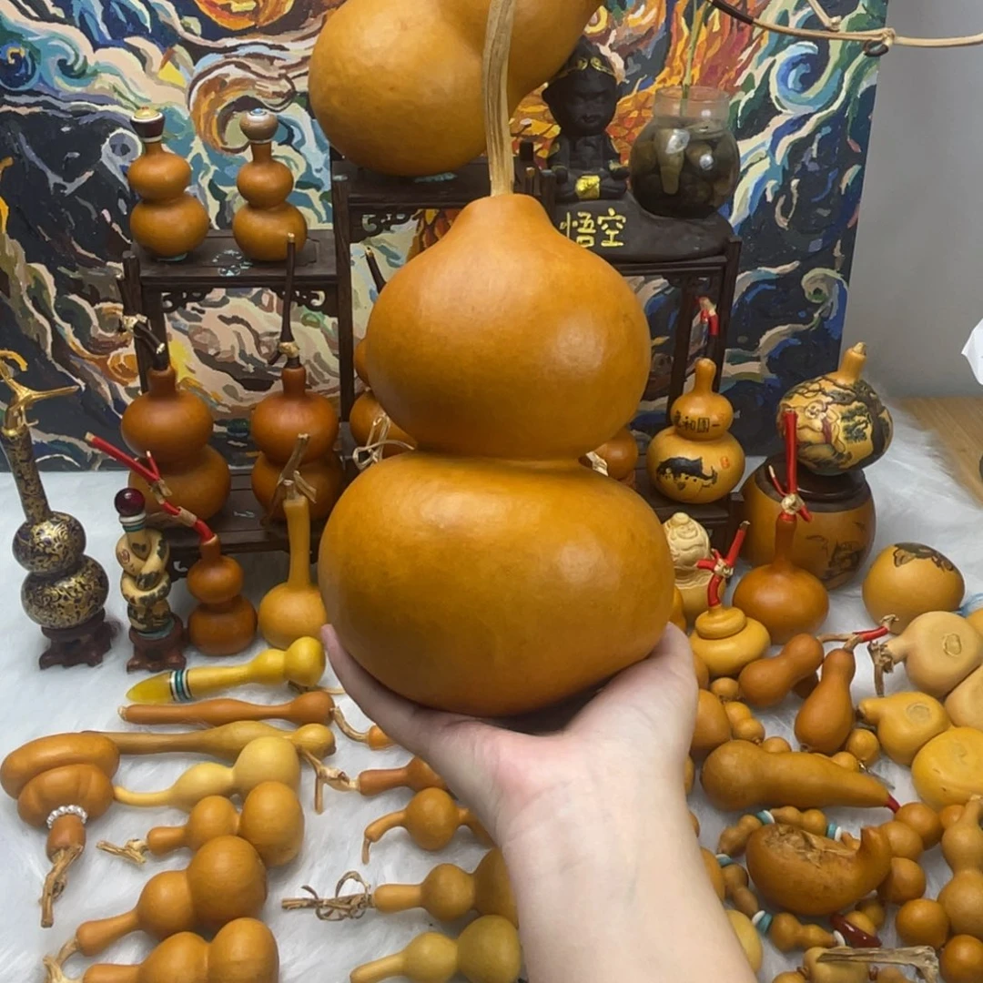 渔***~中号摆件葫芦一一