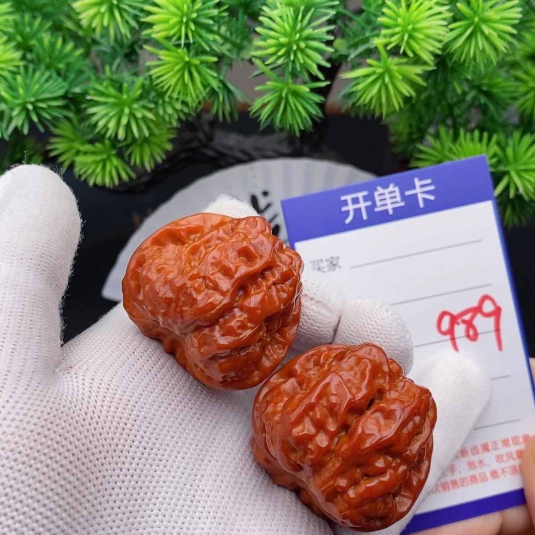 文玩核桃把件37蛤蟆头989