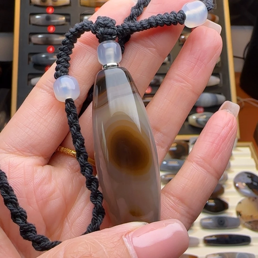 玛瑙/玉髓锁骨未镶嵌H**生