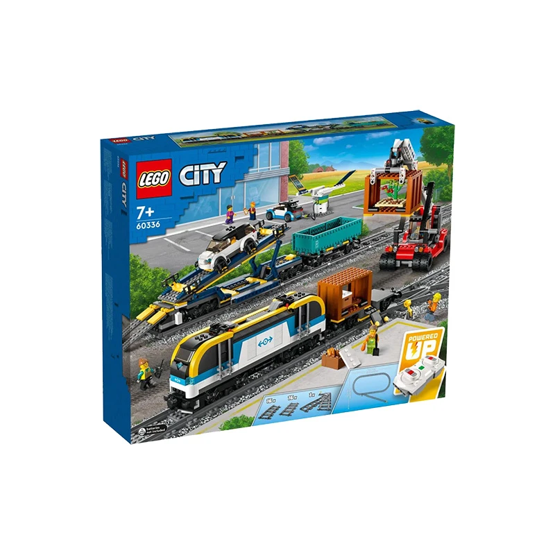 LEGO/乐高城市系列60336货运列车拼插拼搭玩具收藏积木组合