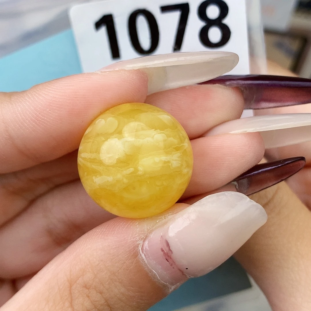 琥珀未镶嵌珠宝奇石19.5接近全