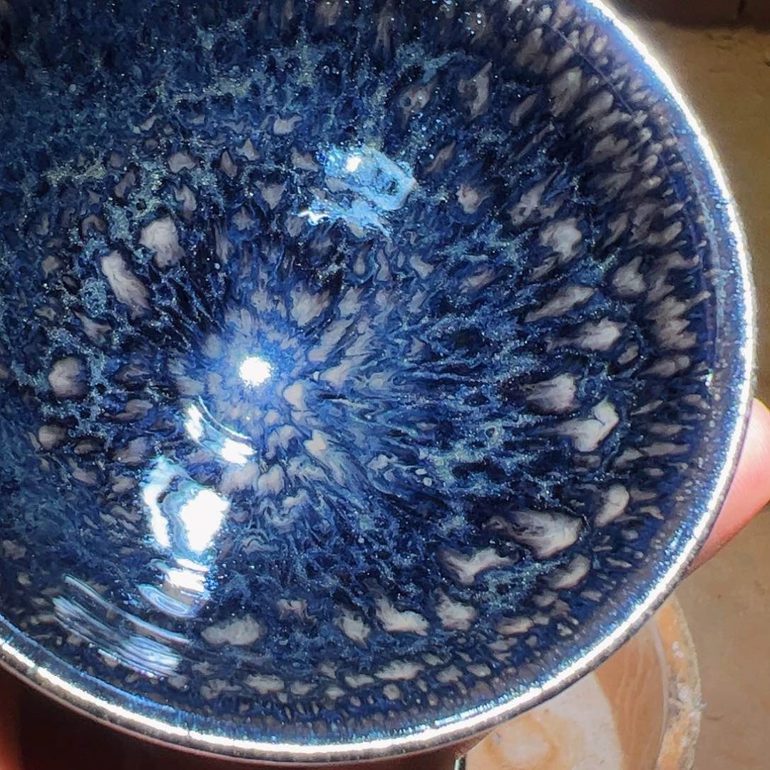 茶盏叶明老师行知建盏茶器27