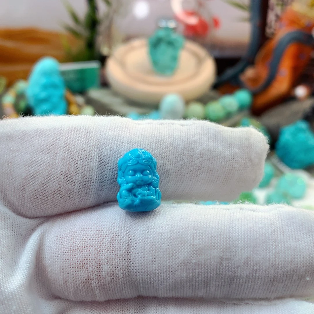 绿松石未镶嵌珠宝半成品