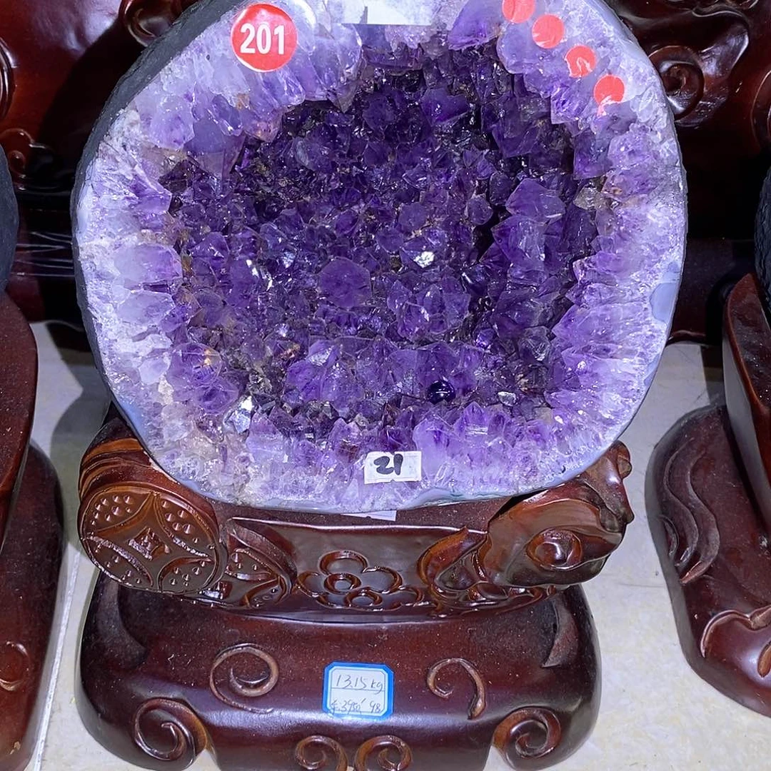 未镶嵌紫晶大型摆件（非配饰）小潘