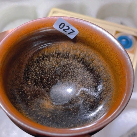 茶盏原矿原釉柴烧建盏