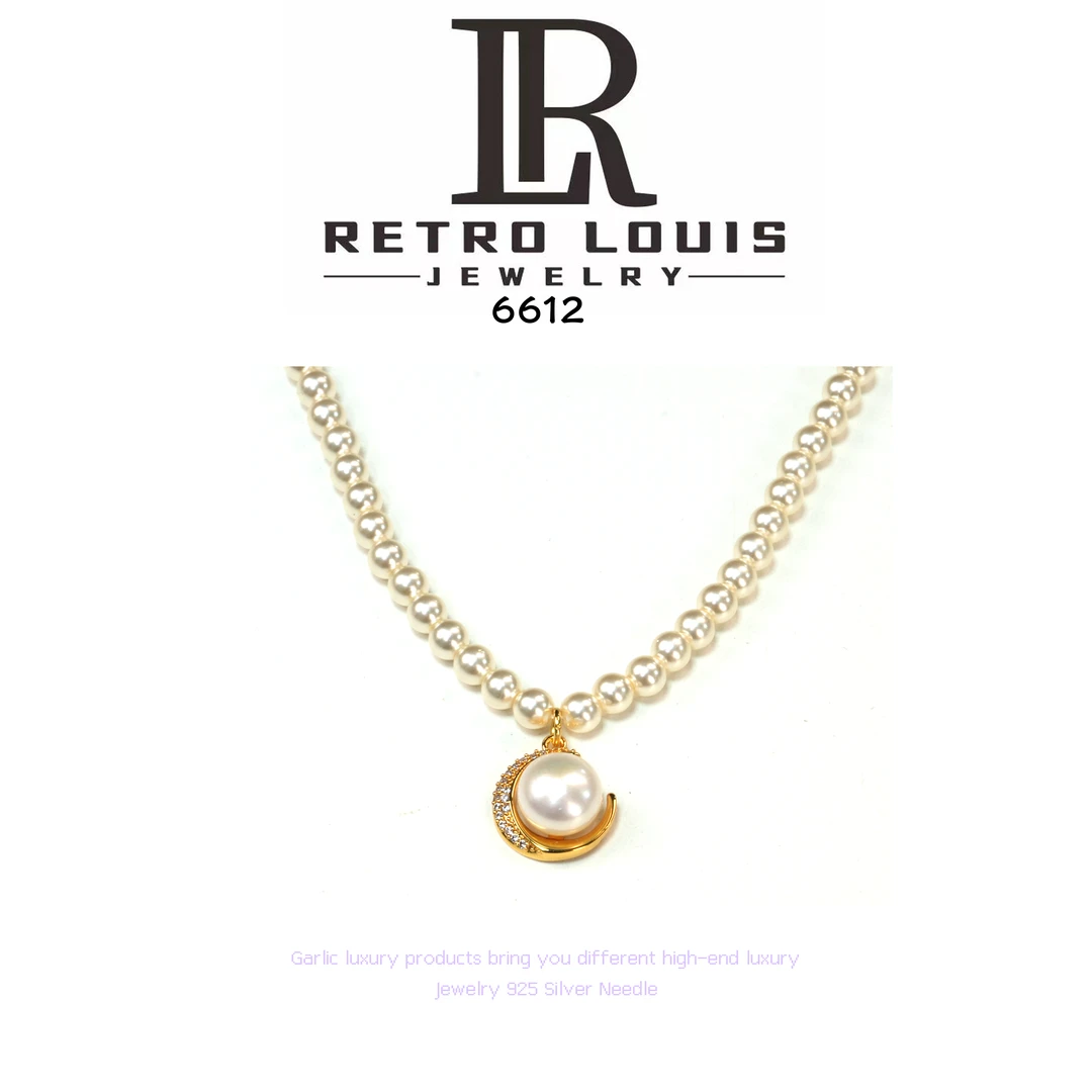 铜合金项链 RETRO LOUIS 项链~6612（36+5）