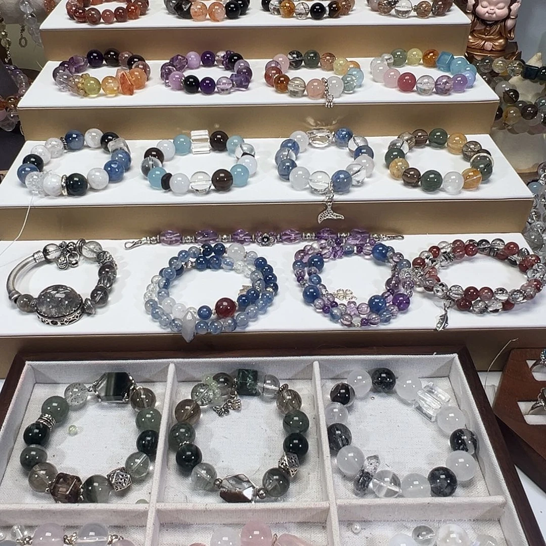 手链未镶嵌烟晶单珠