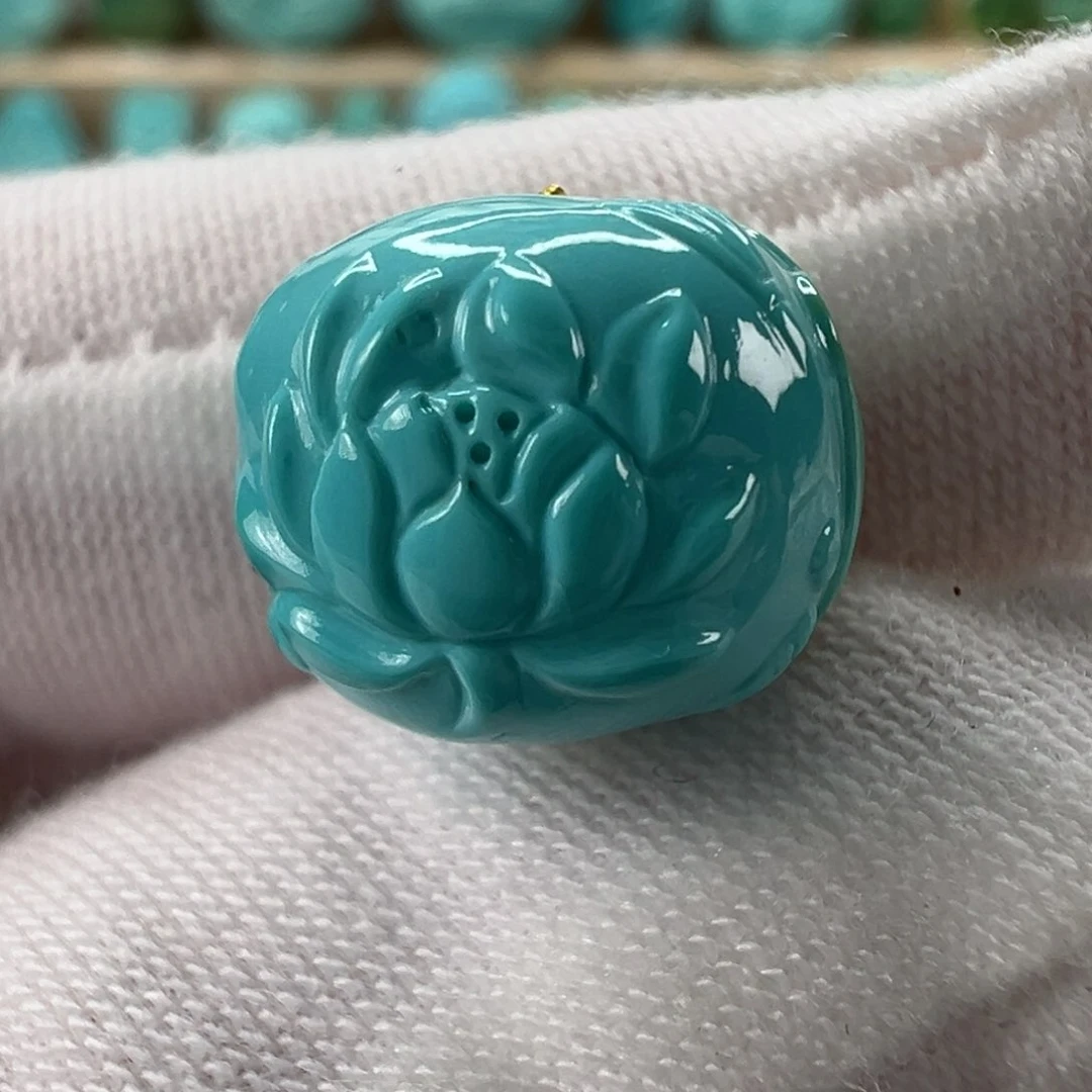 未镶嵌绿松石配饰13mm