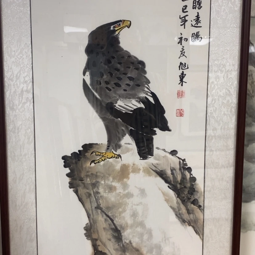 【闪购商品】国画手绘国画带框162.47