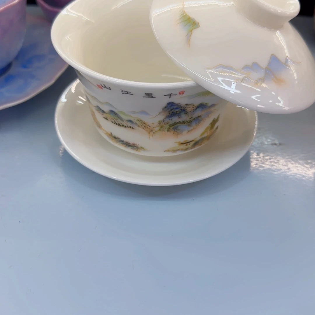 这些盖碗真好看！！！