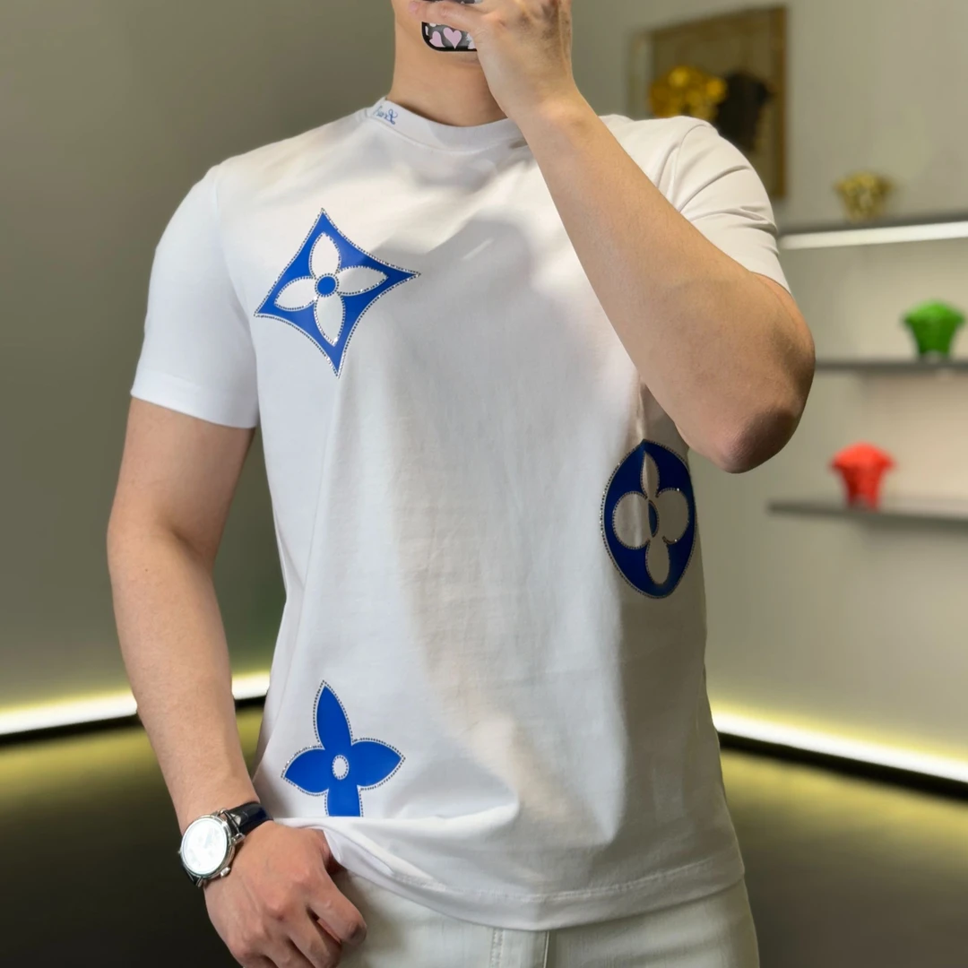 古帝特尼>春夏款精梳棉净版纯色百搭零触感男士圆领短袖Z-25363