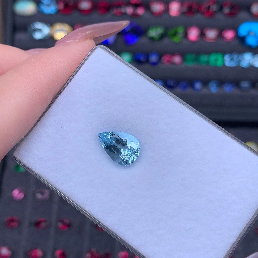 裸石海蓝宝石圣玛利亚2.36克拉