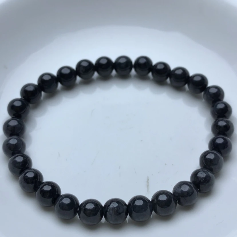 【闪购商品】翡翠手链未镶嵌卡6黑乌鸡手串