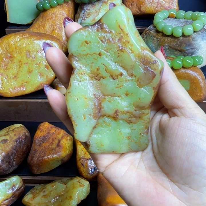 平***水和田玉未镶嵌手链