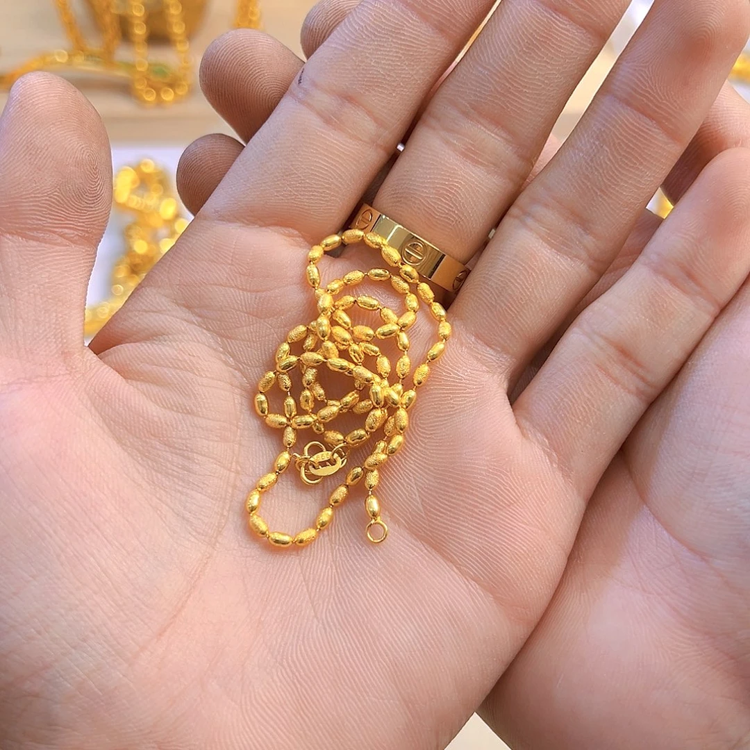 铜合金无椭圆柱项链