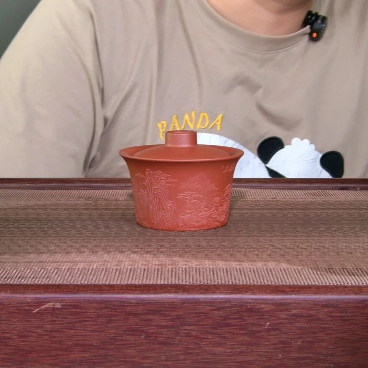 茶杯紫砂高货放漏