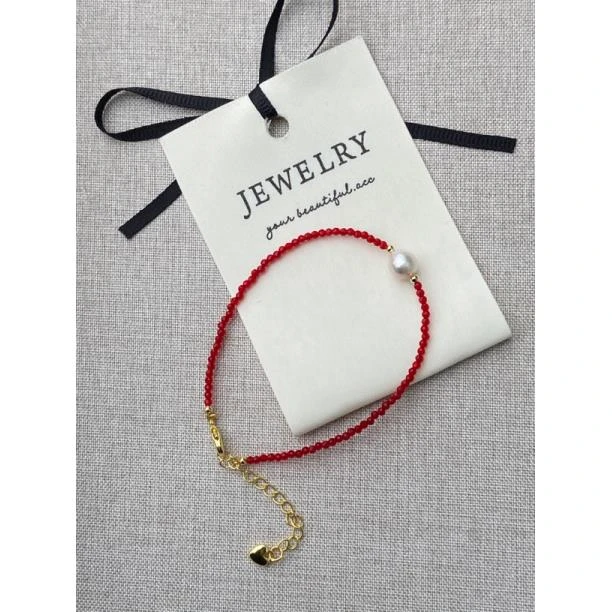 S010 朱颜凝珠 淡水珍珠简约气质百搭时尚手链