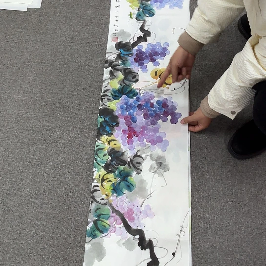 国画国画作品多次入选国内外