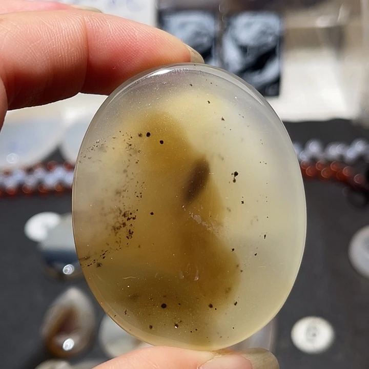 玛瑙/玉髓未镶嵌吊坠(不含链)