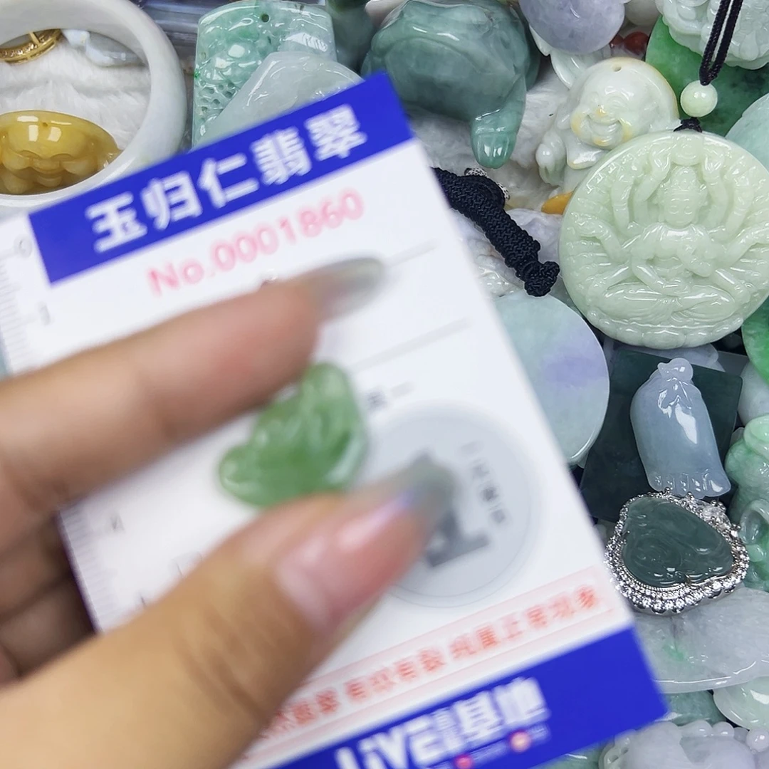翡翠未镶嵌吊坠(不含链)111