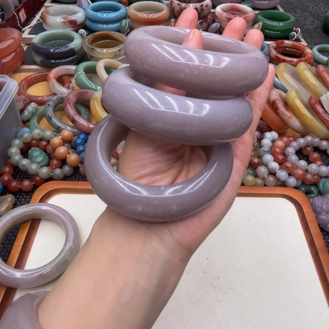 石英质玉未镶嵌圈口56