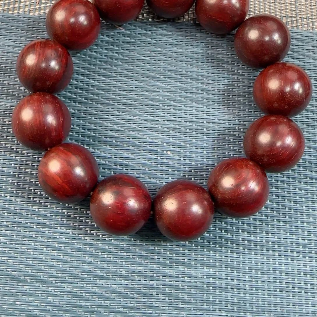 木看****蛋紫檀单圈手串1.8