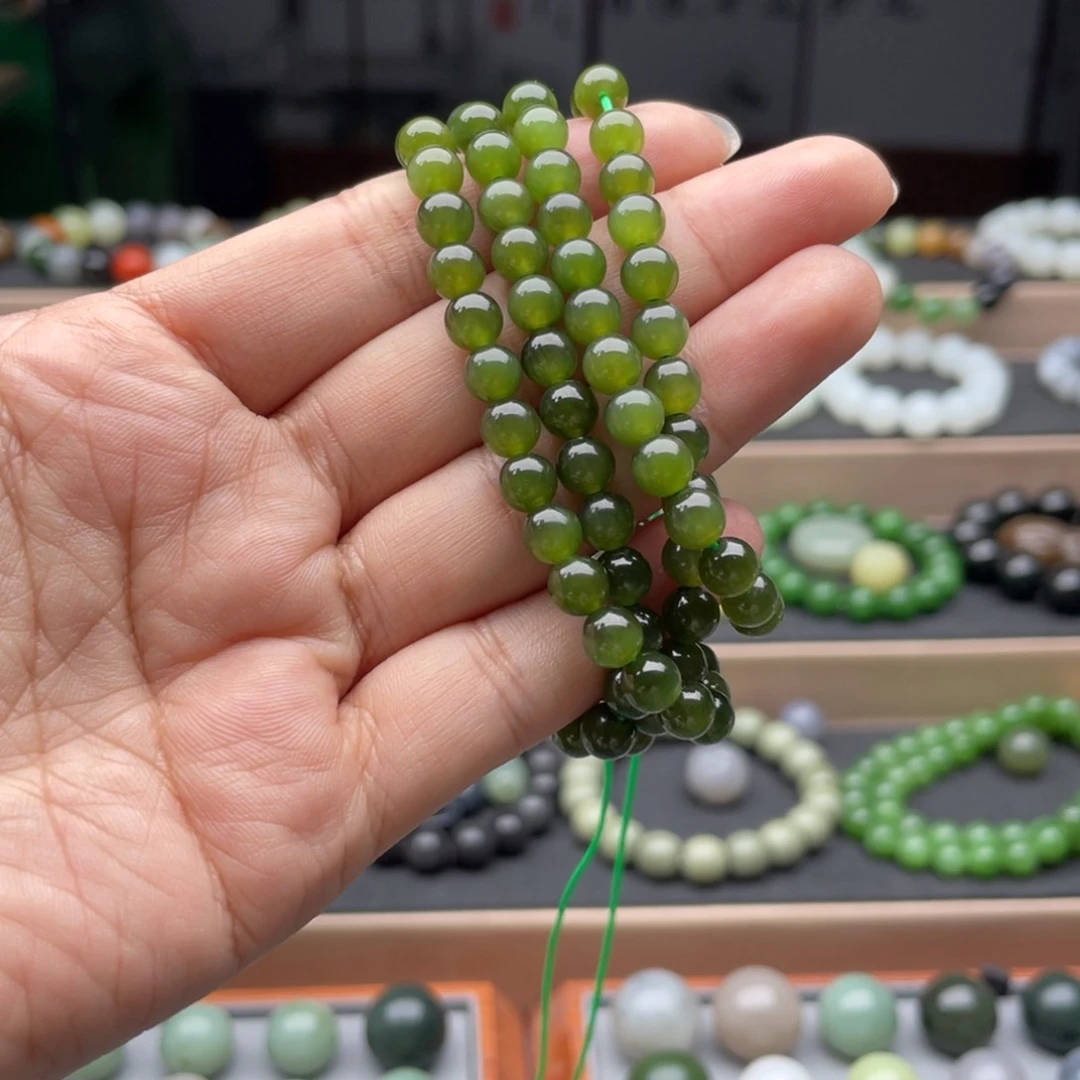 和田玉手链未镶嵌