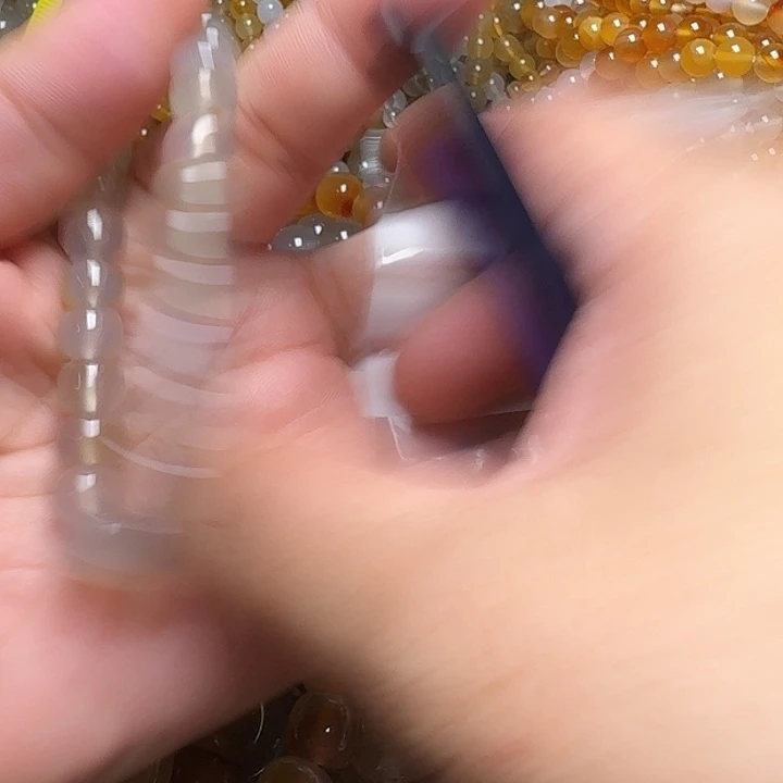 玛瑙/玉髓颈饰合金糖***?108