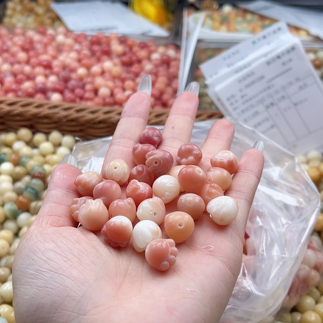 白玉菩提吊坠q12mm/20+5颗