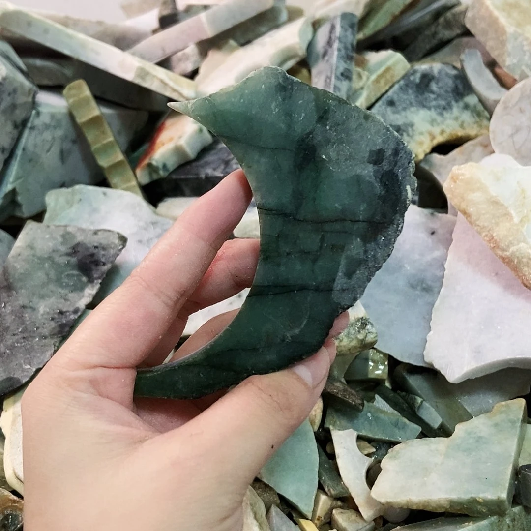翡翠未镶嵌颈饰天然翡翠