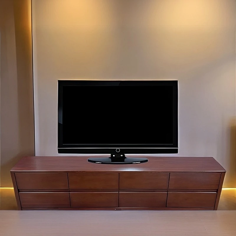 大连华丰家具集团大和系列实木电视柜 V1608