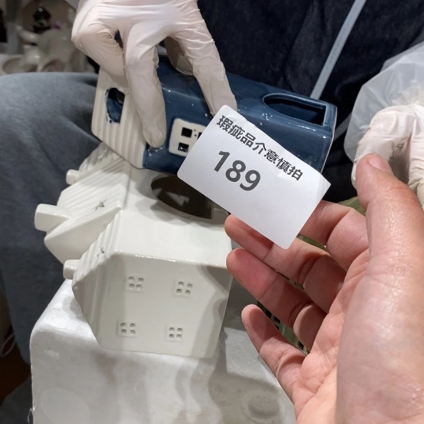 【闪购商品】摆件小**?陶瓷摆件瑕疵特卖