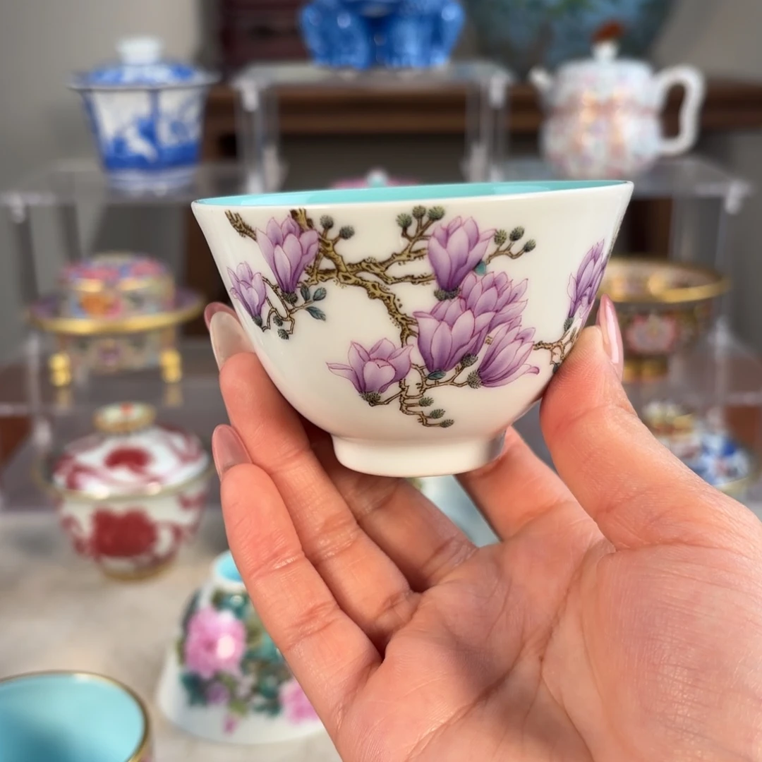 纯手工手绘 高端茶器
