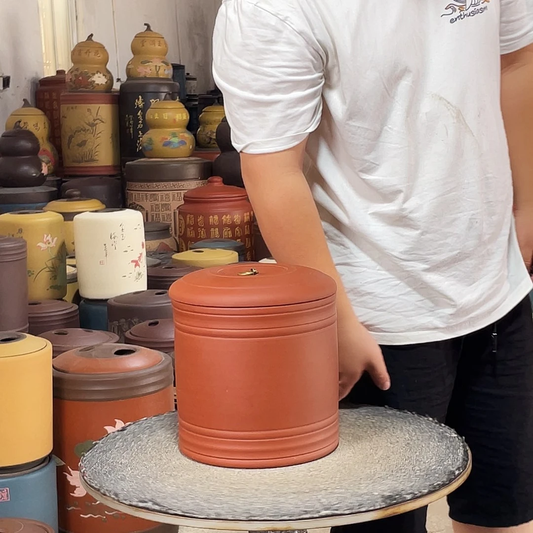 紫砂茶叶罐茶叶罐