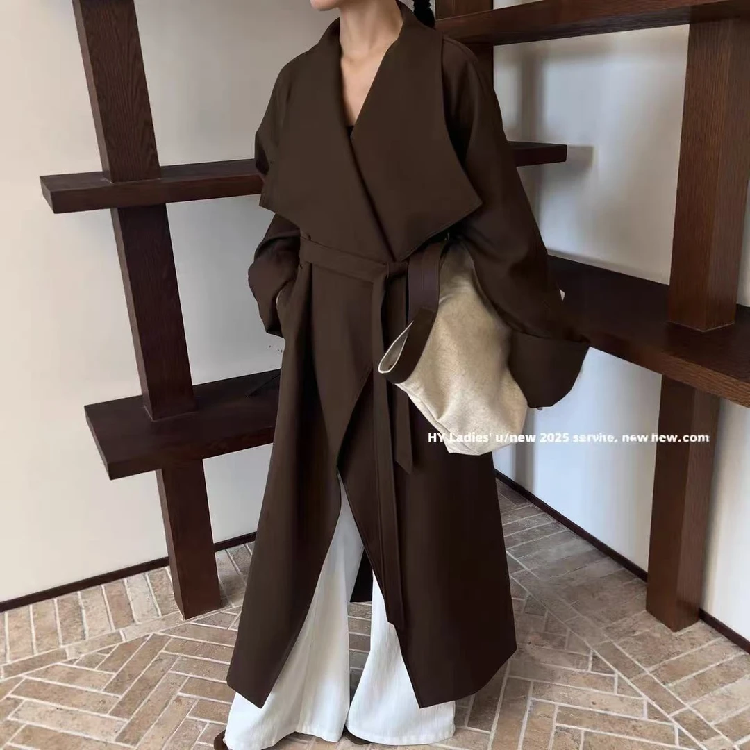 LAI ER 时尚 高级感 大牌 风衣 外套