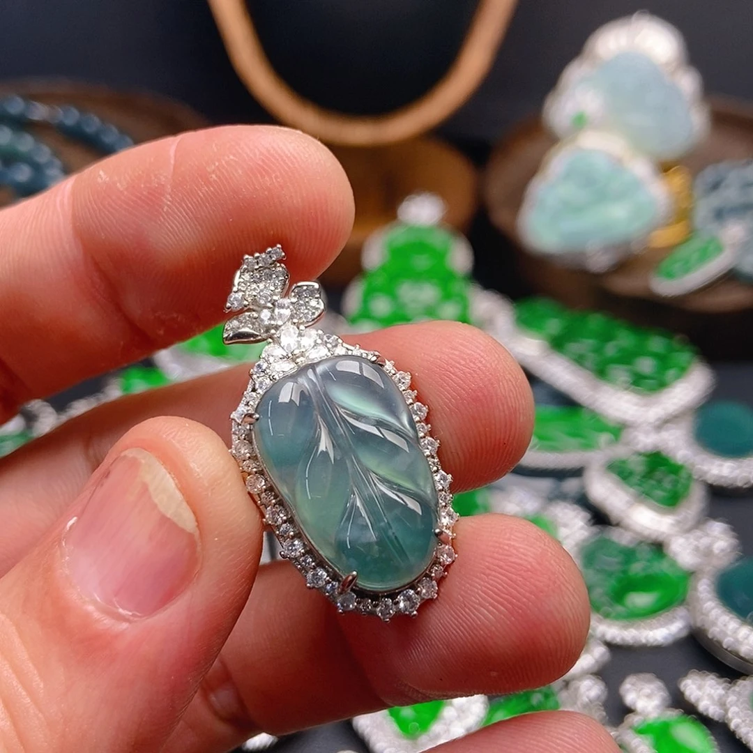 翡翠吊坠(不含链)未镶嵌835吊坠