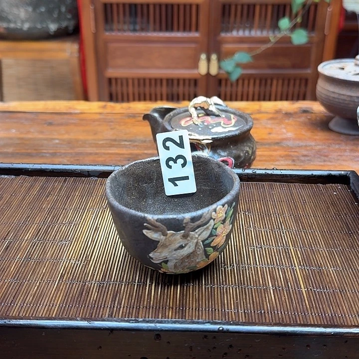 纯手工制作粗陶茶具s**.
