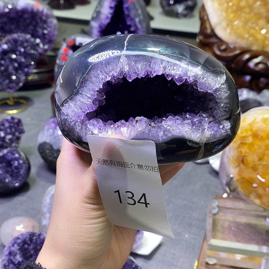 大型摆件（非配饰）未镶嵌紫晶