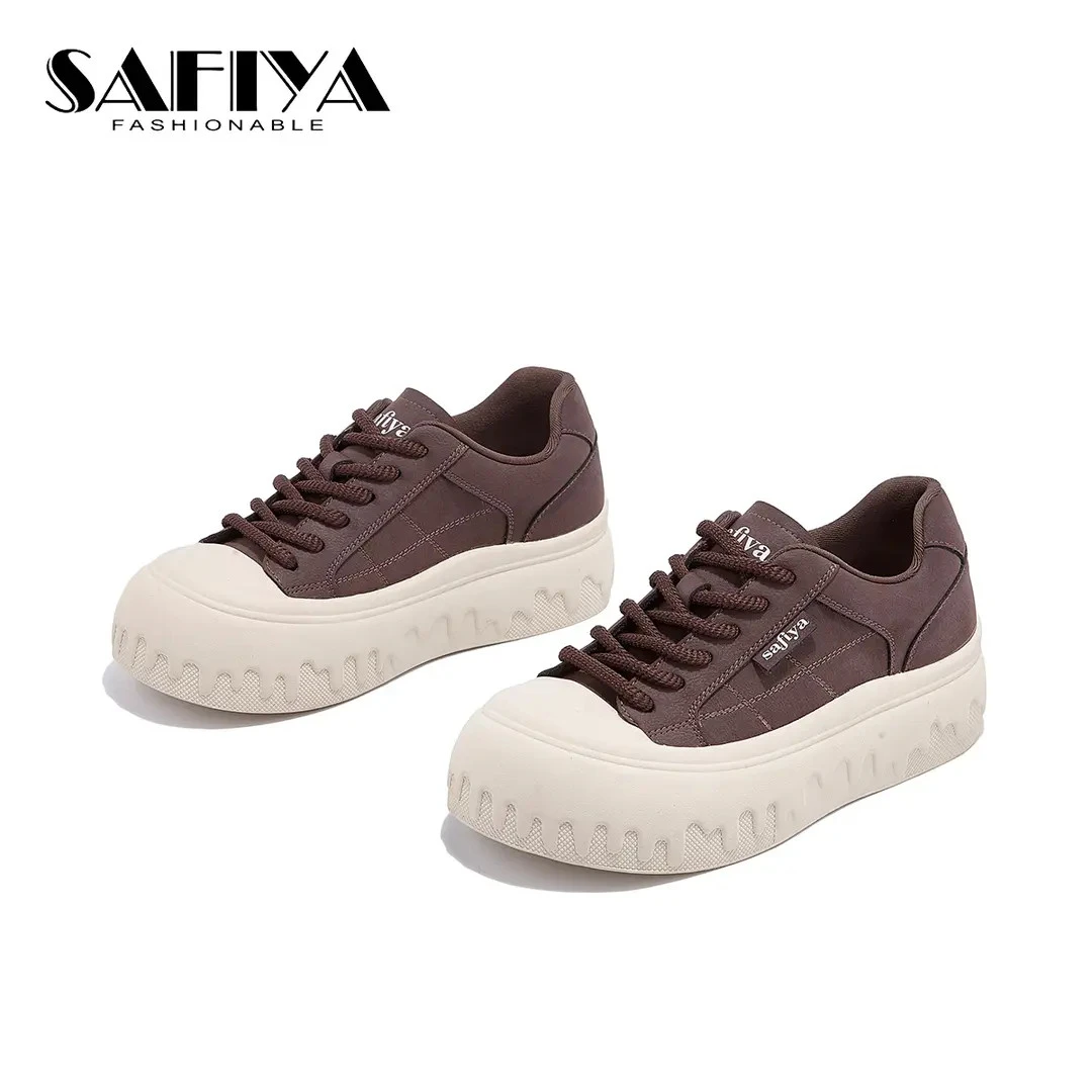 索菲娅Safiya2025秋季新款舒适轻便时尚百搭休闲女鞋SFD3112D43
