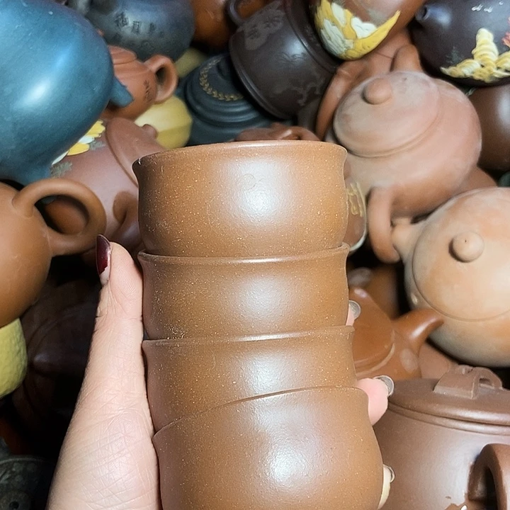 全手工制作宜兴紫砂茶壶