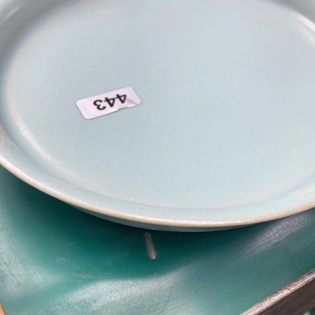 南***Z陶瓷摆件抱朴瓷器仿古微瑕