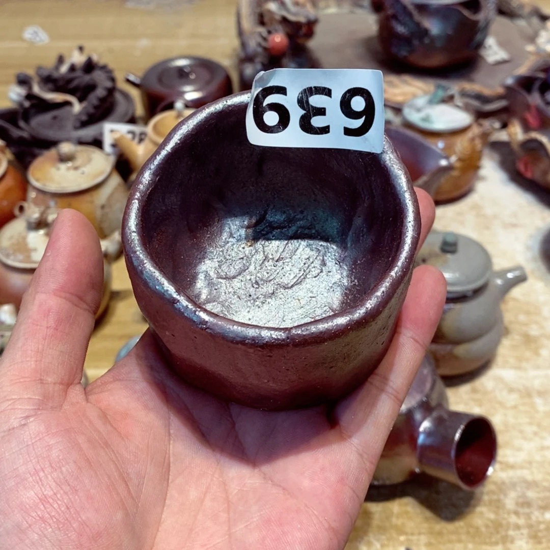 柴烧茶具陶瓷杯子