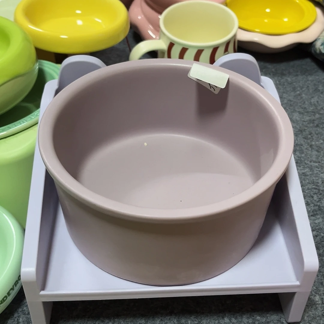 陶瓷碗紫色大碗一套