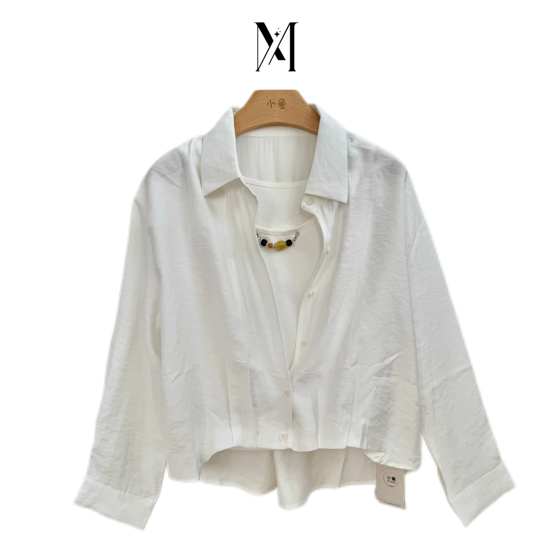 【串珠两件套衬衫】80579