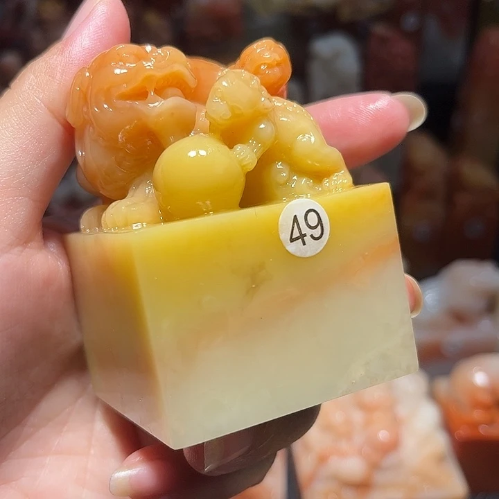 老挝石老挝保利石印章