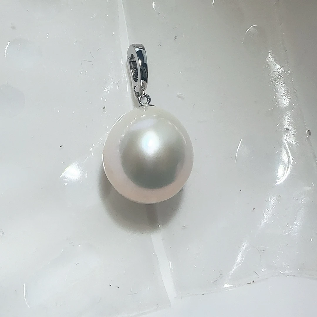 淡水珍珠颈饰银S925镶嵌