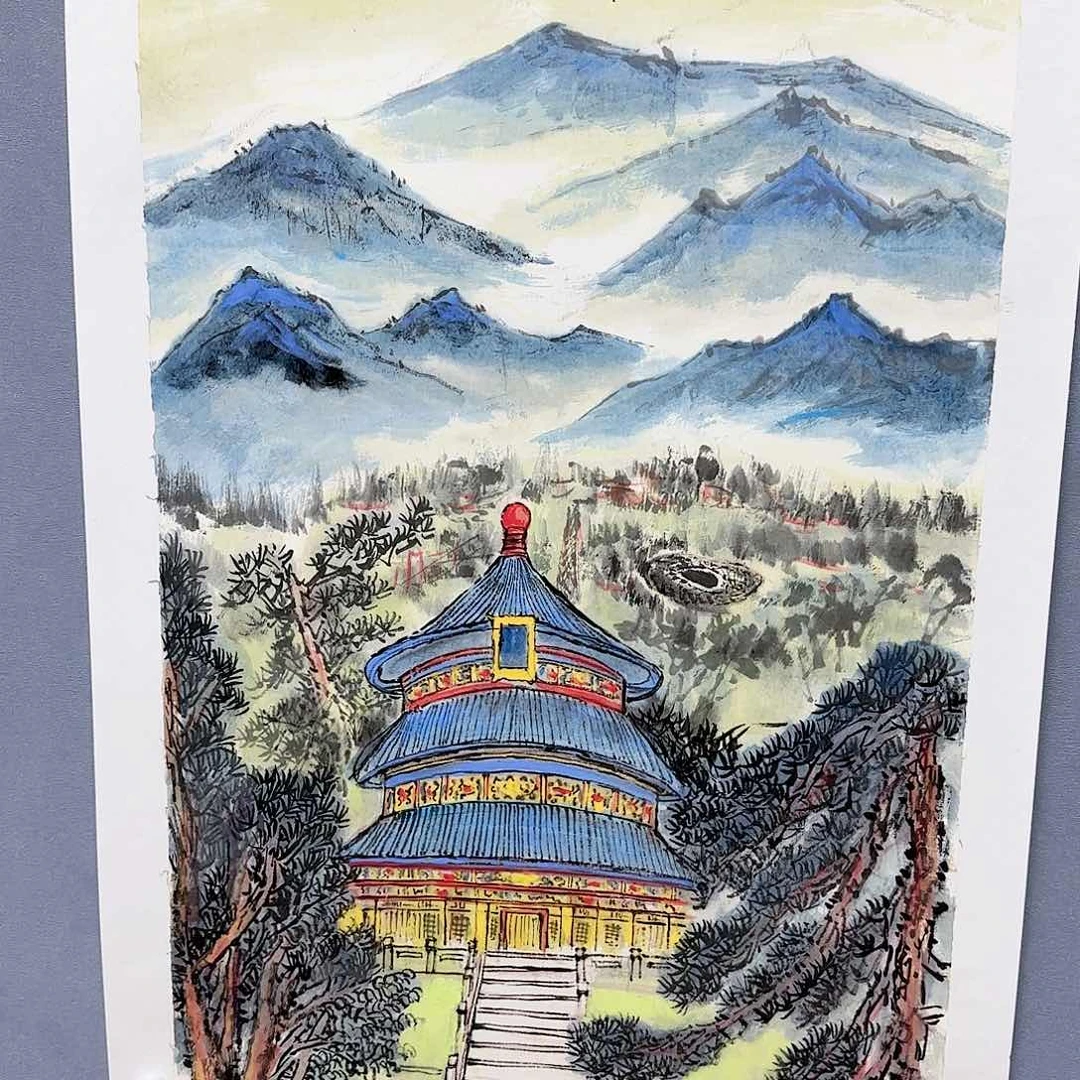 国画张老师作品分享