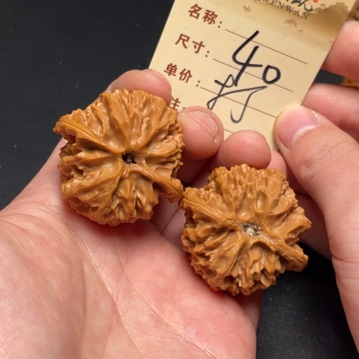 文玩核桃把件苹果园42尺以打底49