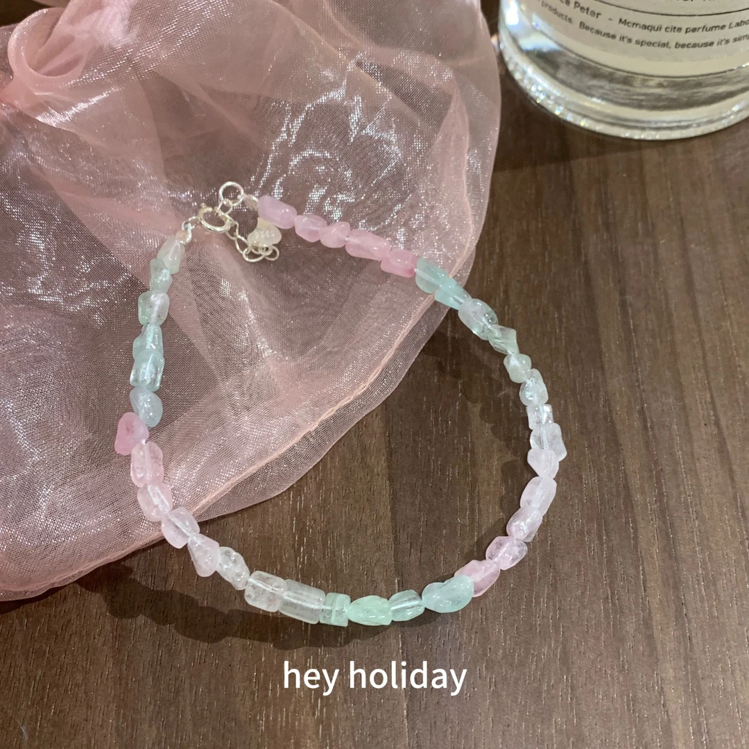 925银手链 甜美清新手链百搭少女简约